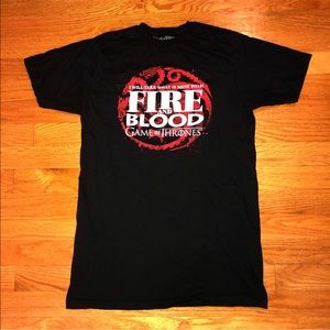 Game of thrones Targaryen motto shirt.